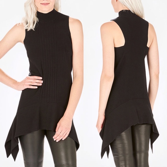 NWT Maternity-Friendly Parker Black Top - Picture 2 of 4